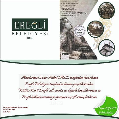 Ereğli’de  Kültür Hizmeti