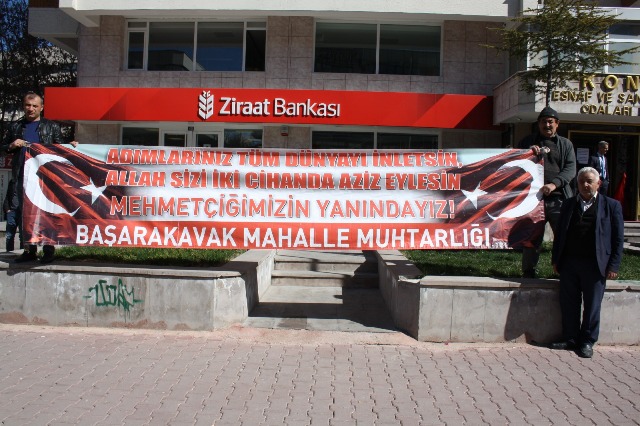 Başarakavak’tan Mehmetçiğe destek