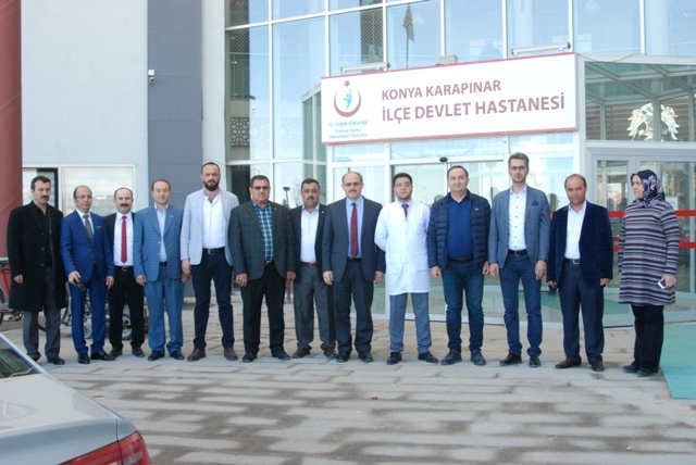 Karapınar Devlet Hastanesi'ne bağış