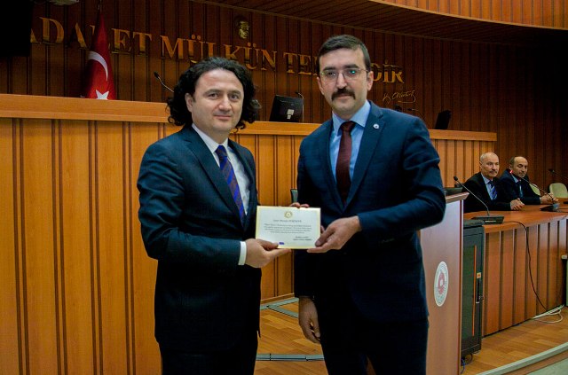Başarılı KâtiplereTebrik Belgesi