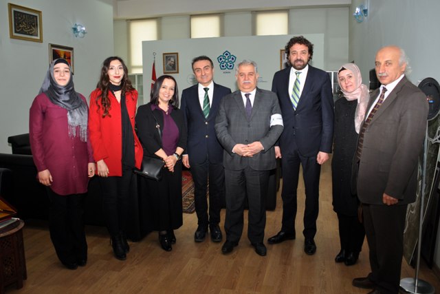 Yeşilay Konya Şubesinden Rektör Şeker’e Ziyaret