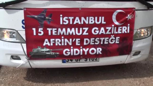 Konya'dan Zeytin Dalı Harekatına destek