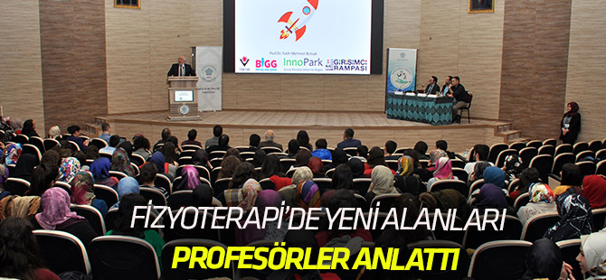 NEÜ’de Fizyoterapide yeni Alanlar Konuşuldu