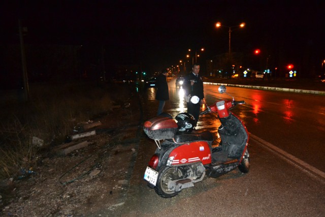Kulu’da motosiklet kazası: 2 yaralı