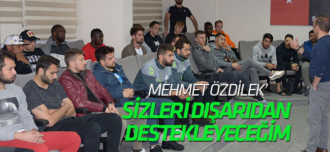 Atiker Konyaspor'da Özdilek veda etti: Dışarıdan destekleyeceğim