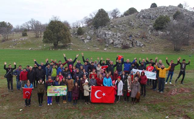 Beyşehir’de doğaseverler kültür ve doğa gezisinde buluştu