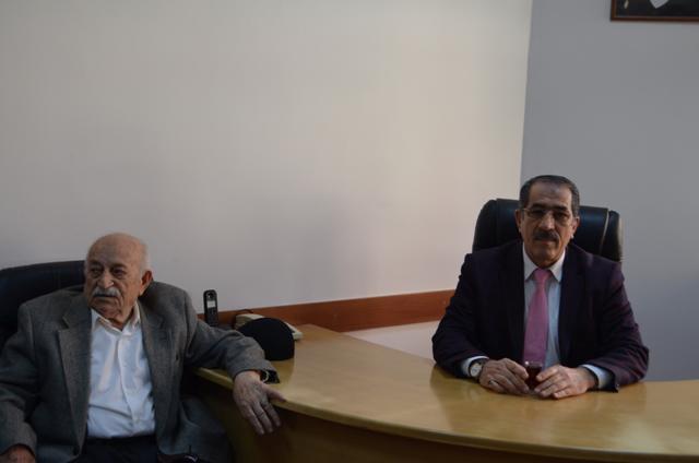 Eski Bakan Tanır'dan Şeker-İş'e ziyaret