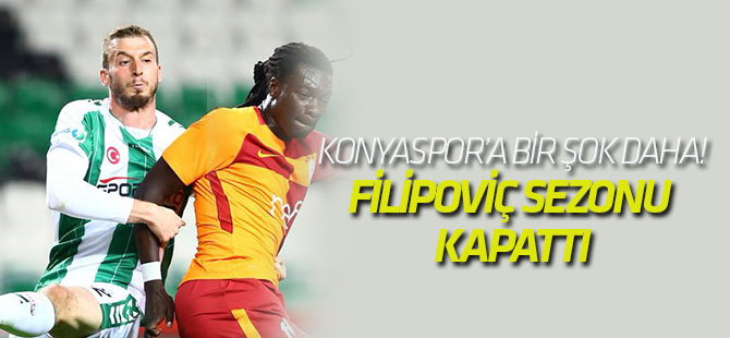 Konyaspor'a bir şok daha!