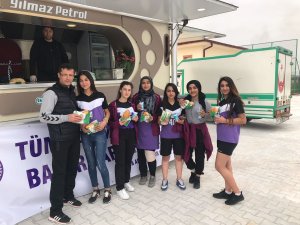 Sporculara döner ikram edildi