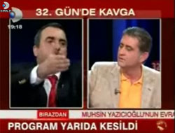 Ekranda küfürler gırla gitti