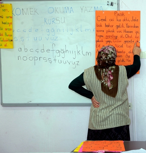 İkinci baharda gelen okuma yazma sevinci