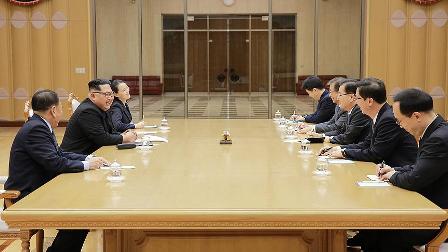 Kuzey Kore'de 'samimi' görüşme