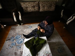 Kore gazisi eşinin maaşını Mehmetçik Vakfına bağışladı