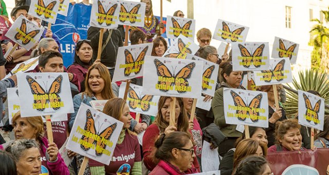 ABD'deki göçmenlerden Trump'a protesto