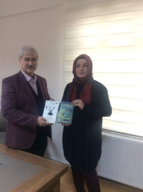 Yazar Polat’tan Erten’e ziyaret