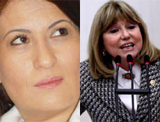 Bakana bas bas bağırıyorsun!