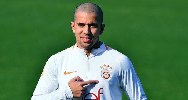 Feghouli’den Cenk Ergün’e veda