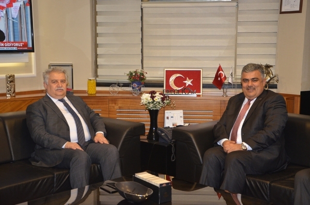 Rektör Şeker’den Başkan Özgüven’e Ziyaret
