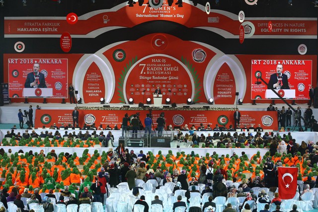 Büyükşehir Park Bahçeler’in Kadın Çalışanları Cumhurbaşkanı Erdoğan ile Görüştü