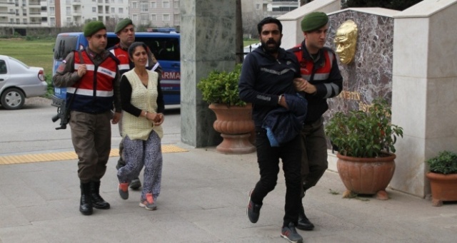 Hurda hırsızlarını güvenlik kamerası ele verdi