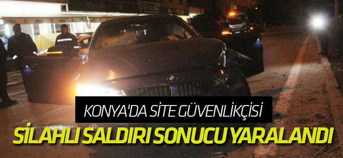 Site Güvenlikçisi, Silahlı Saldırı Sonucu Yaralandı