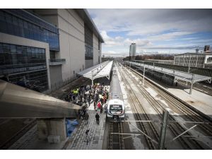 Başkentray'da test sürüşü