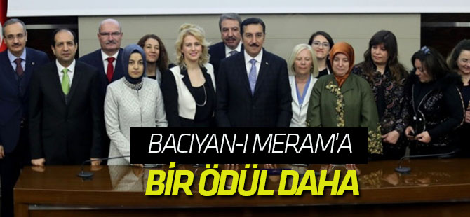 Bacıyan-ı Meram'a Bir Ödül Daha
