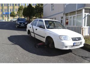 Karabük'te 30 aracın lastikleri kesildi