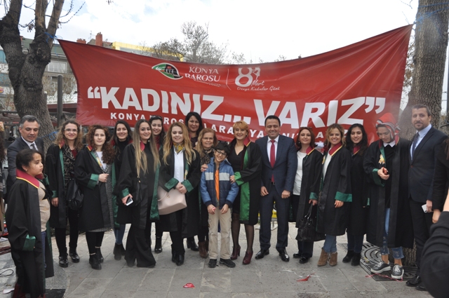 Kadın Avukatlar hayallerine balon uçurdular
