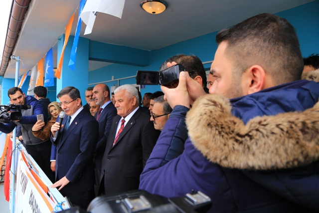 AK Parti Konya Milletvekili Davutoğlu, Halkapınar'da