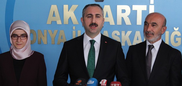 Adalet Bakanı Gül Konya'da