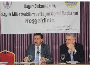 Gümrük ve Ticaret Bakanı Tüfenkci Bayburt'ta