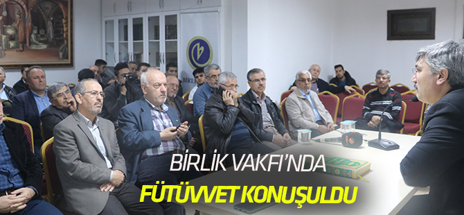 Vakit, fütüvvet ve şehadet vaktidir”
