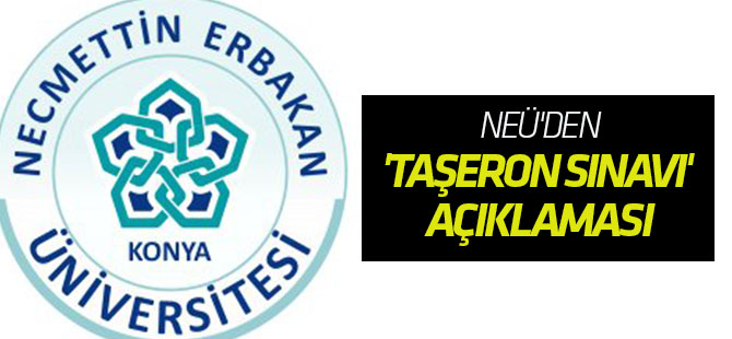 NEÜ'den 'taşeron sınavı' açıklaması