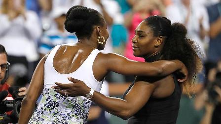 Serena Williams Indian Wells'te ablasına takıldı
