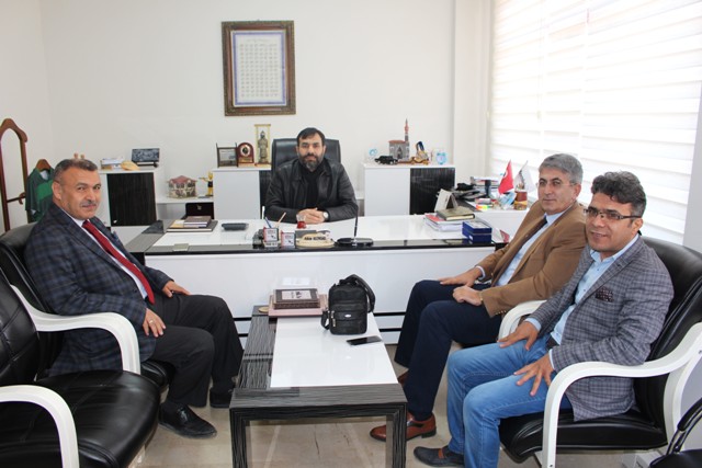 Sefa Özdemir, Memleket Gazetesi’ni ziyaret etti.