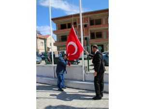 Şarkışla'da “17 Kutlu Bayrak" gökyüzünde dalgalandı