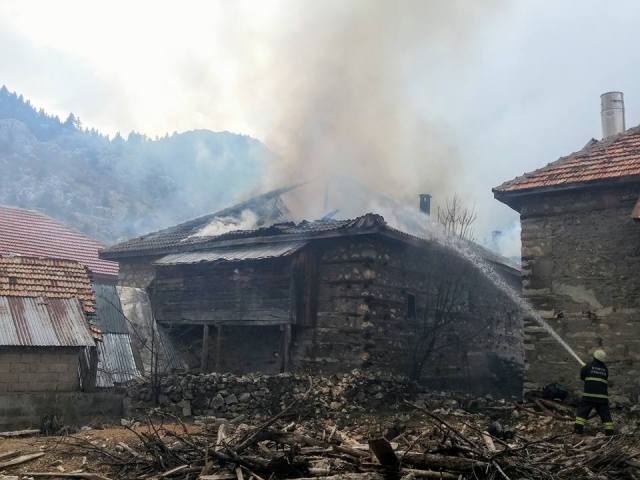 Konya'da tüp patlaması
