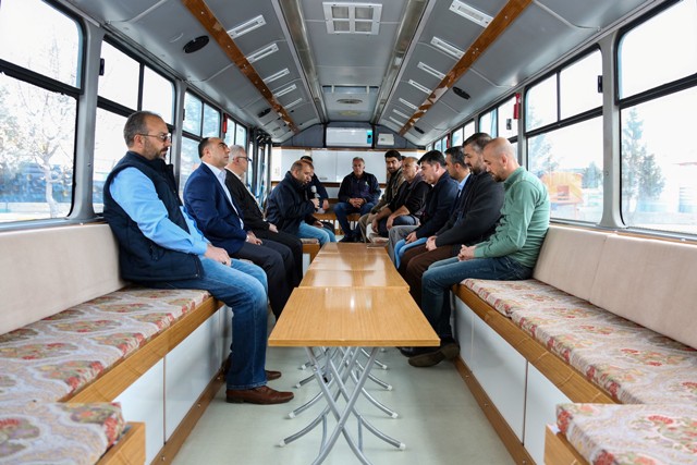 Mobil taziye aracı ilgi görüyor