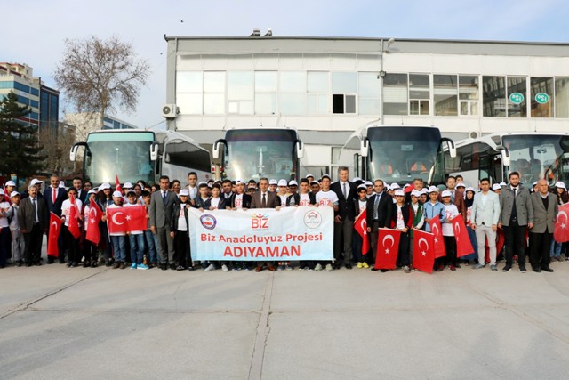 "Biz Anadolu'yuz" projesi ilk öğrencileri Konya’ya geldi