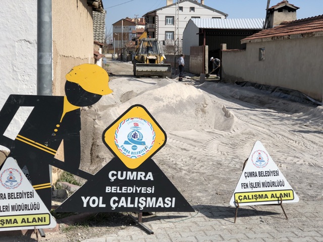 Çumra'da yollar asfaltlanacak