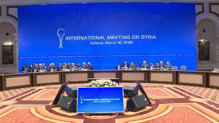 Astana'da Suriye konulu dışişleri bakanları toplantısı başladı