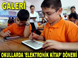 Okullarda 'elektronik kitap' uygulaması