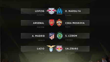 UEFA Avrupa Ligi çeyrek final eşleşmeleri