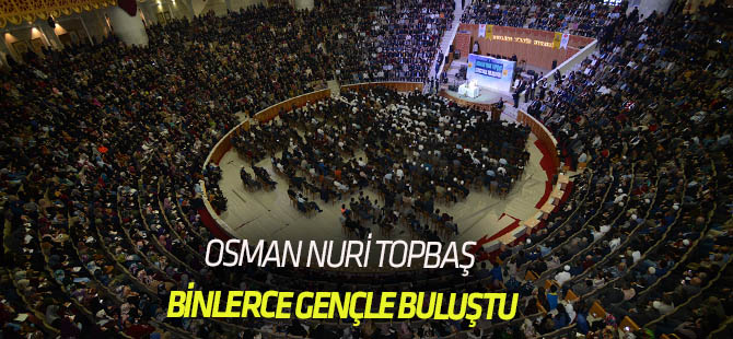 Osman Nuri Topbaş Konyalı Gençlerle Bir Araya Geldi
