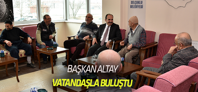 Başkan Altay: Başarımızda Hemşehrilerimizle İletişimizin Büyük Payı Var