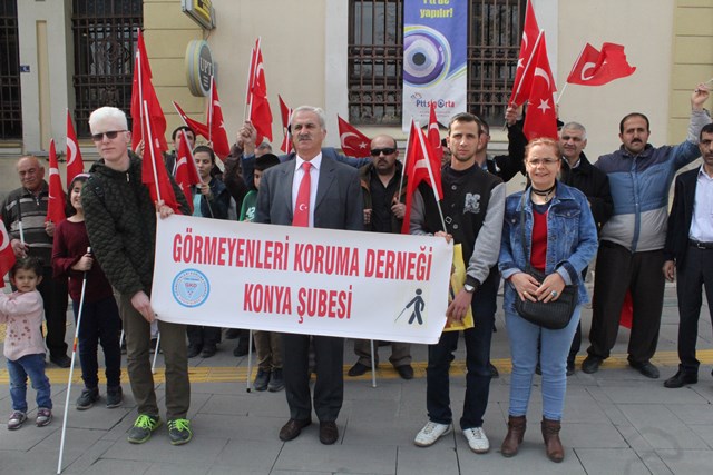 Engelli bireyler Cumhurbaşkanı Erdoğan'a Braille alfabesiyle mektup yazdı