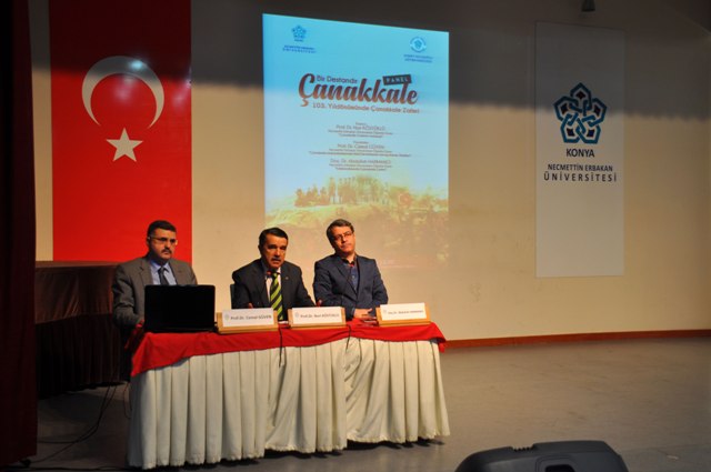 NEÜ’de Bir Destandır Çanakkale Paneli Düzenlendi