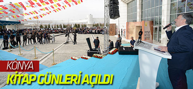 Konya Kitap Günleri Açıldı