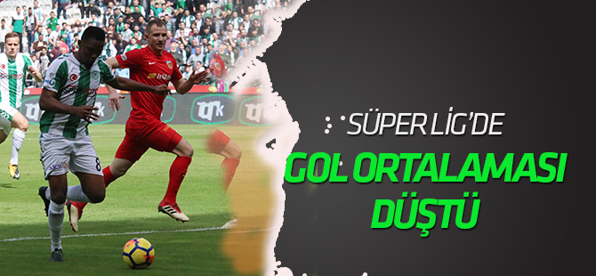 Spor Toto Süper Lig'in gol ortalaması düştü